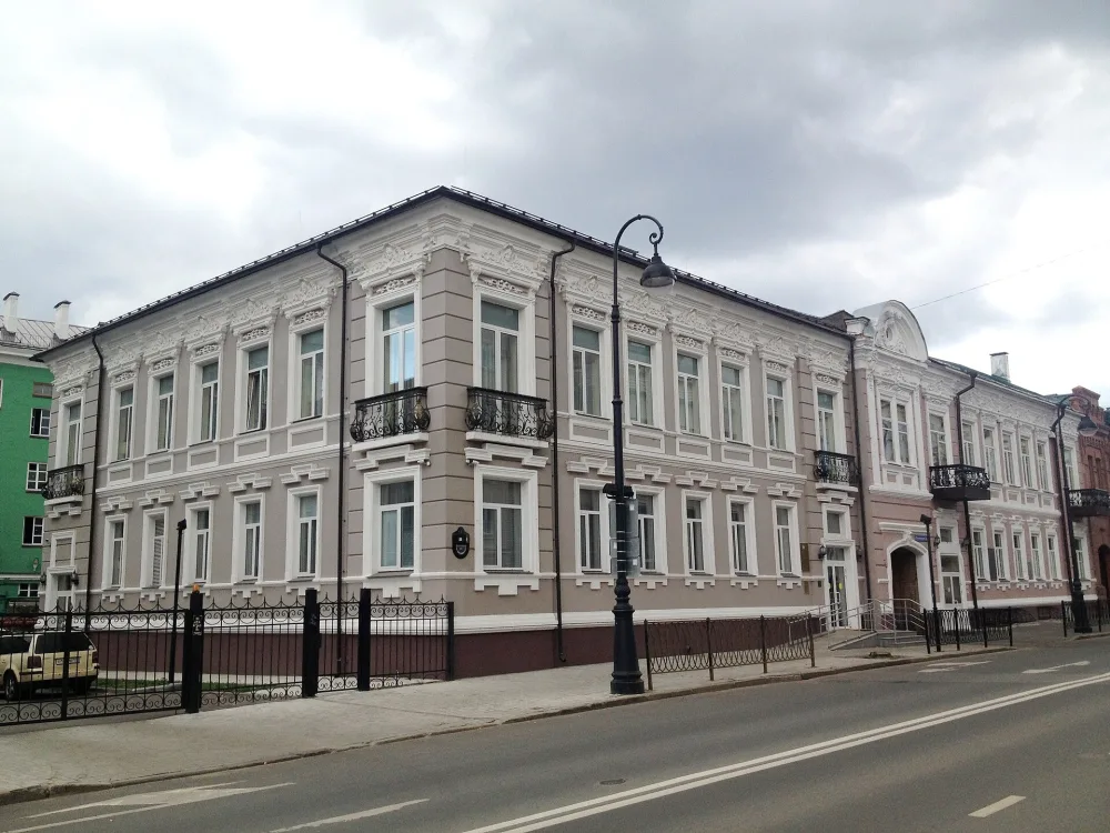 Дом, в котором жил итальянский писатель-коммунист Джованни Джерманетто (Казань)
