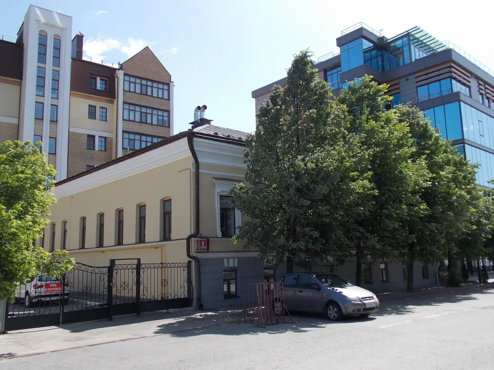 Усадьба Курбатовой, где в 1900-1941 гг. жил ученый-филолог В.А. Богородицкий (Казань)