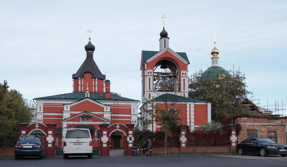 Храмовый ансамбль в Павшине (Красногорск)
