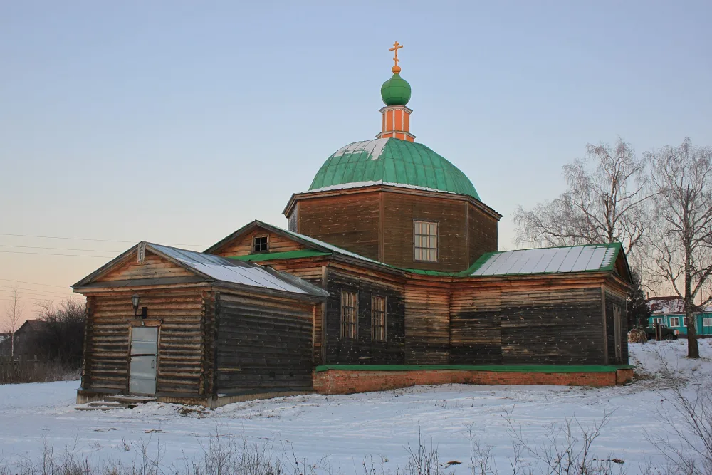 Церковь Воскресения Словущего (деревянная) (Костылиха)