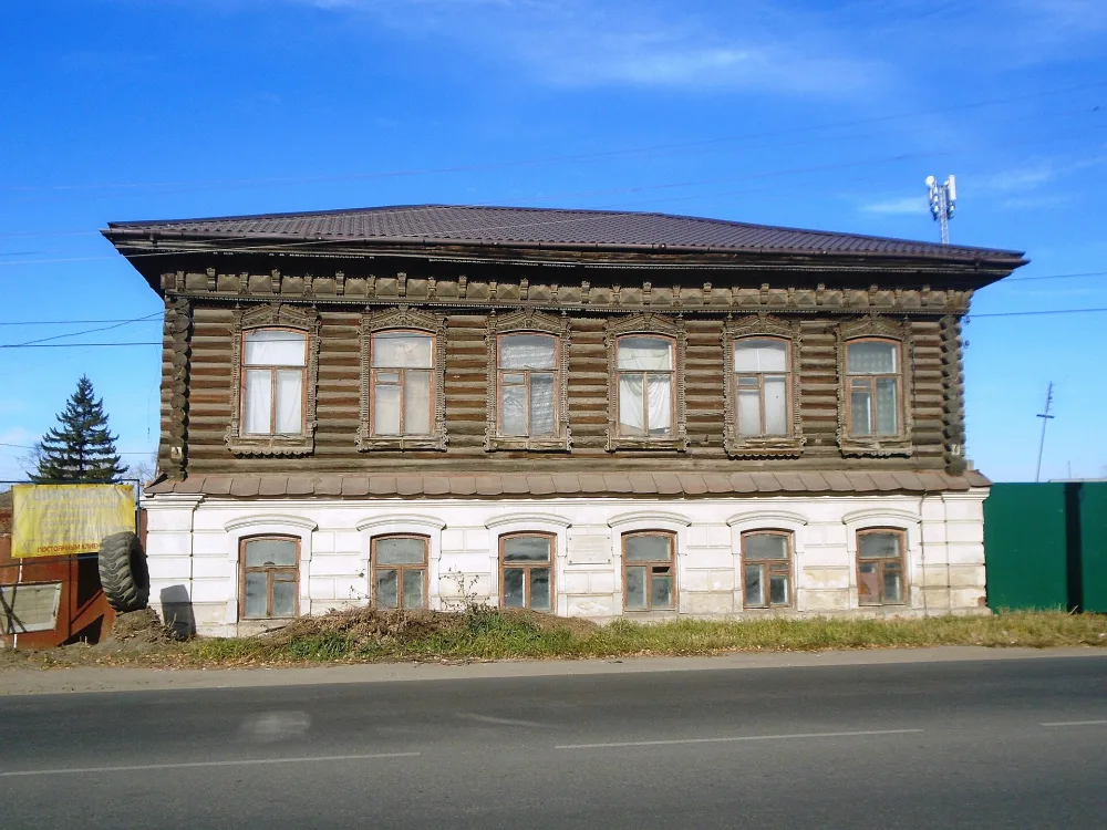 Дом, где помещался штаб Миасского красногвардейского отряда (Миасс)