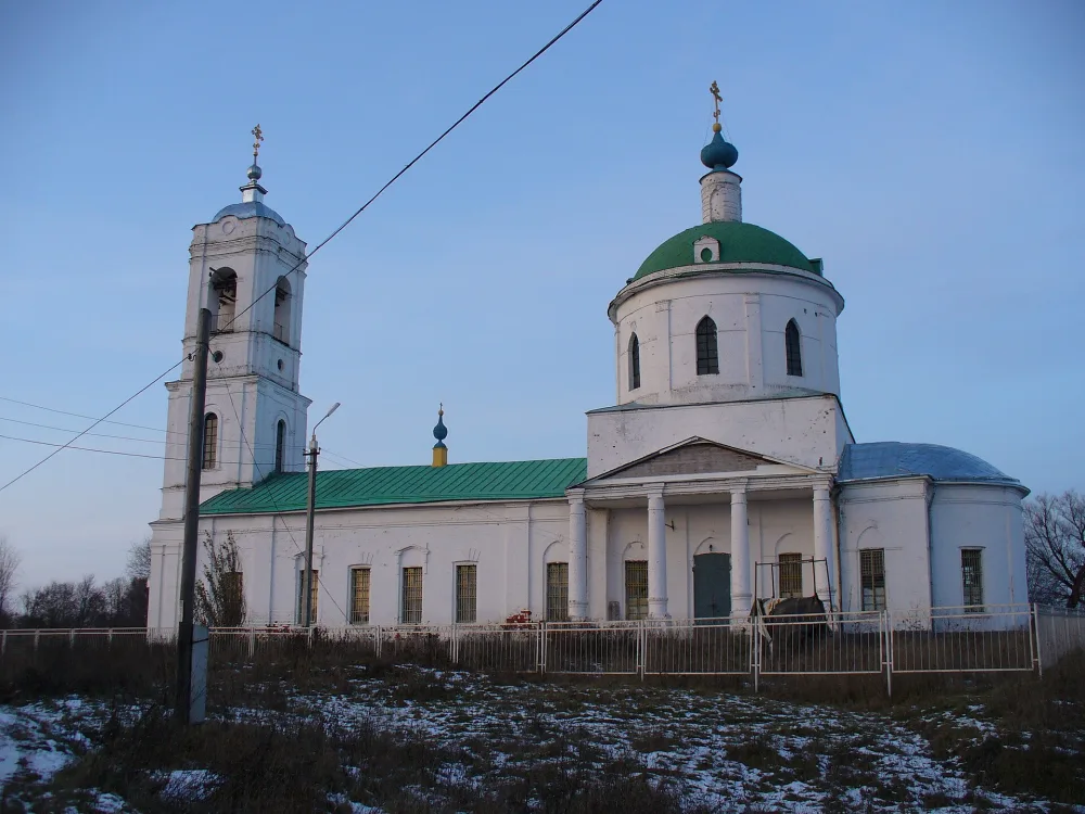 Церковь Василия Великого с колокольней (Борисовское)