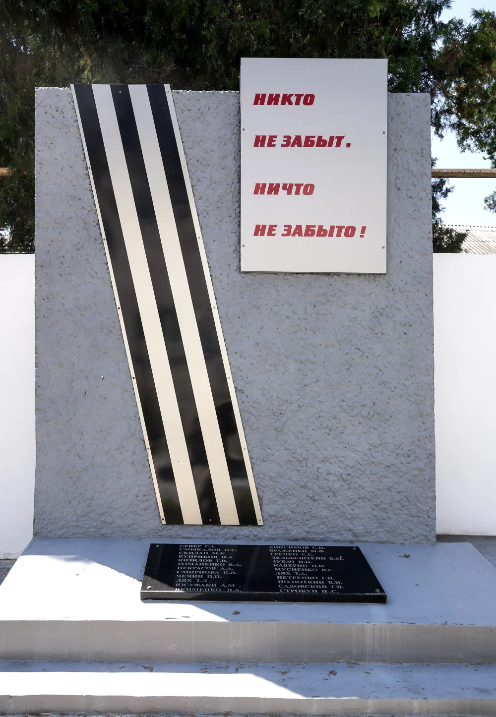 Мемориальная доска рабочим, погибшим в годы Великой Отечественной войны