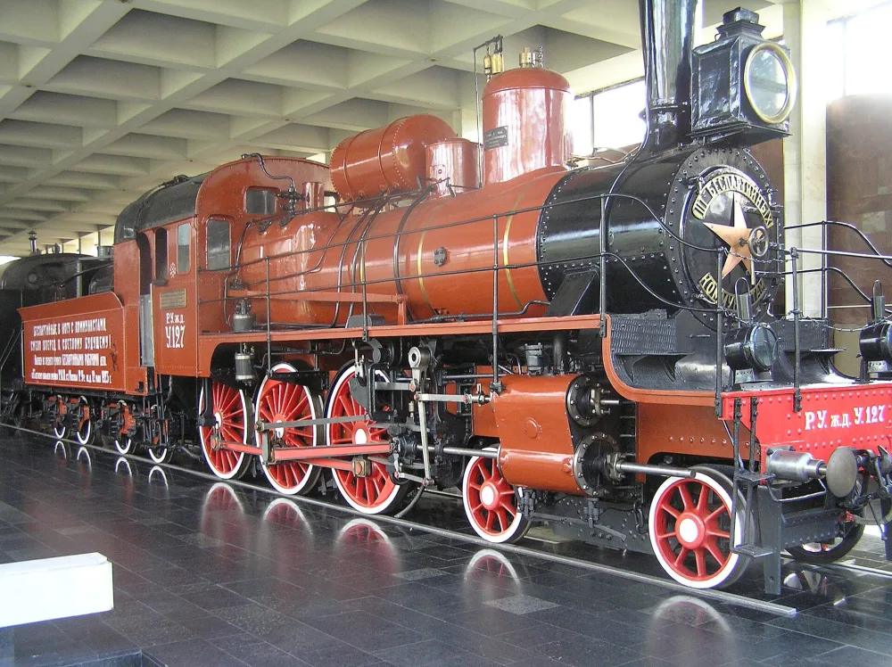 паровоз У-127, доставивший тело Ленина в Москву в 1924