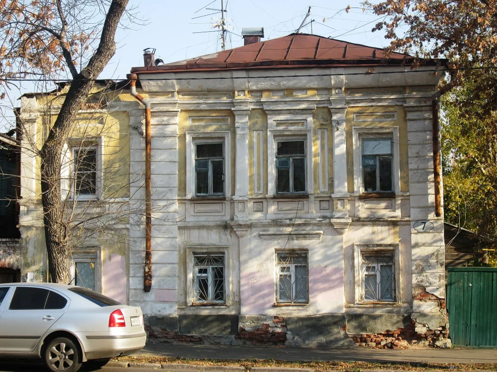 Дом, где в квартире Елизаровых в 1889 г. неоднократно бывал В.И. Ленин