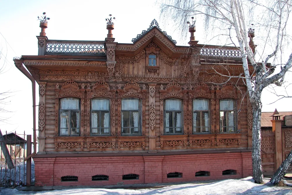 Дом купца П. Гладкова (Большеречье)