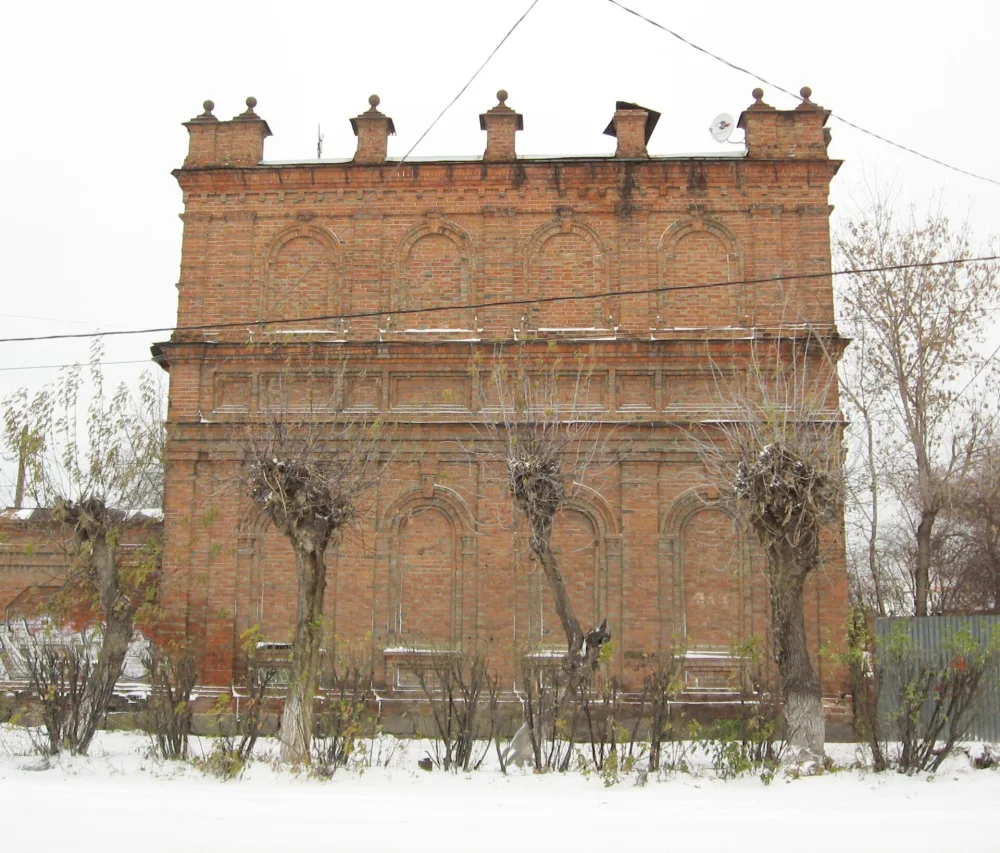 Склады Треухова с оградой