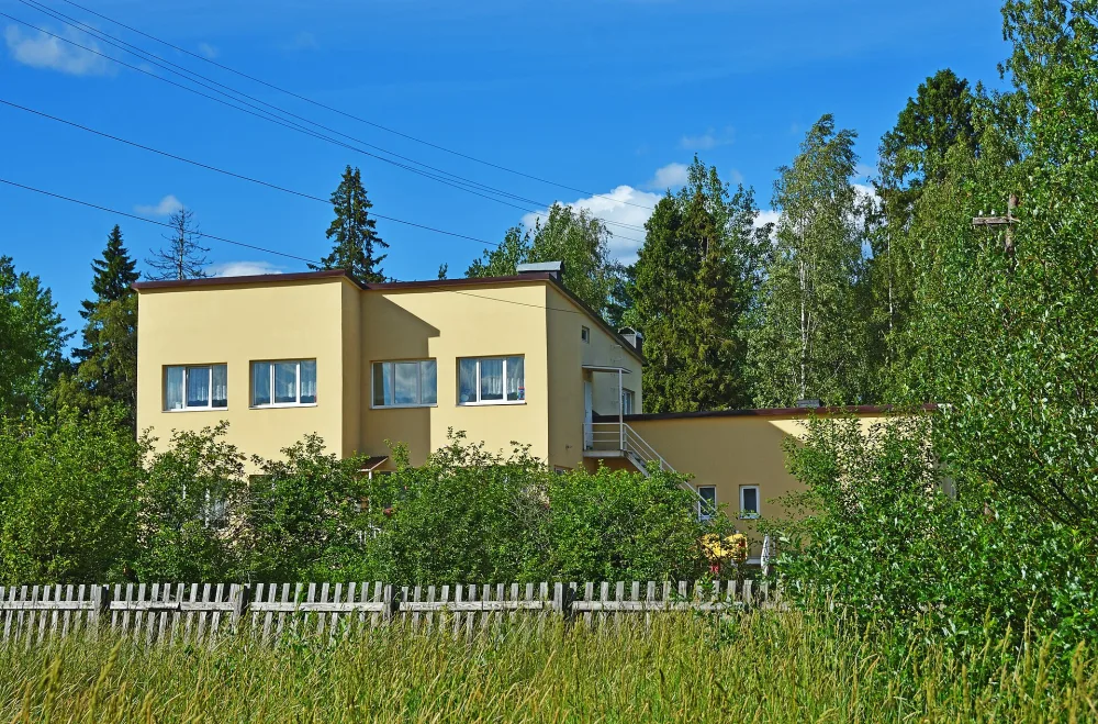 Больница (два здания) (Лесогорский)