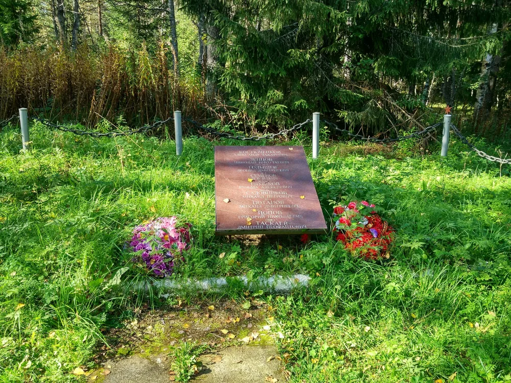 Братская могила восьми советских офицеров (Питкярантское г.п.)