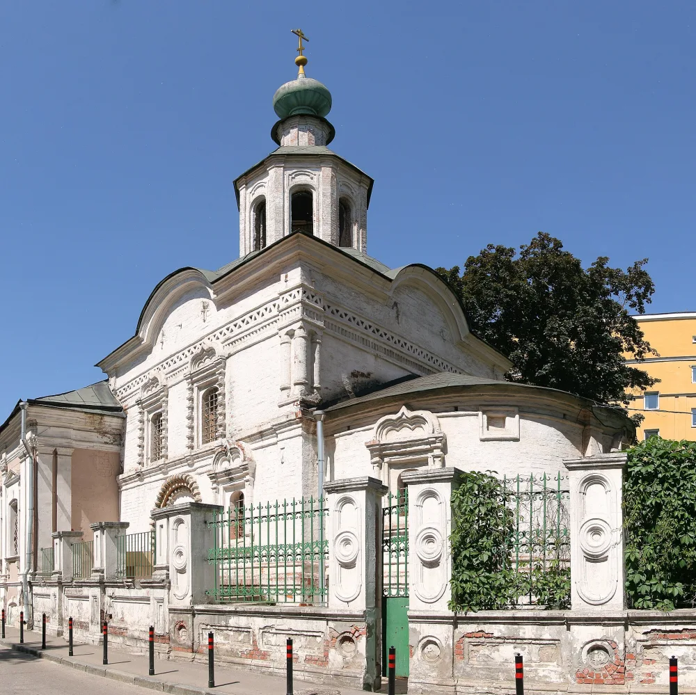 Пятницкая улица ограда церкви