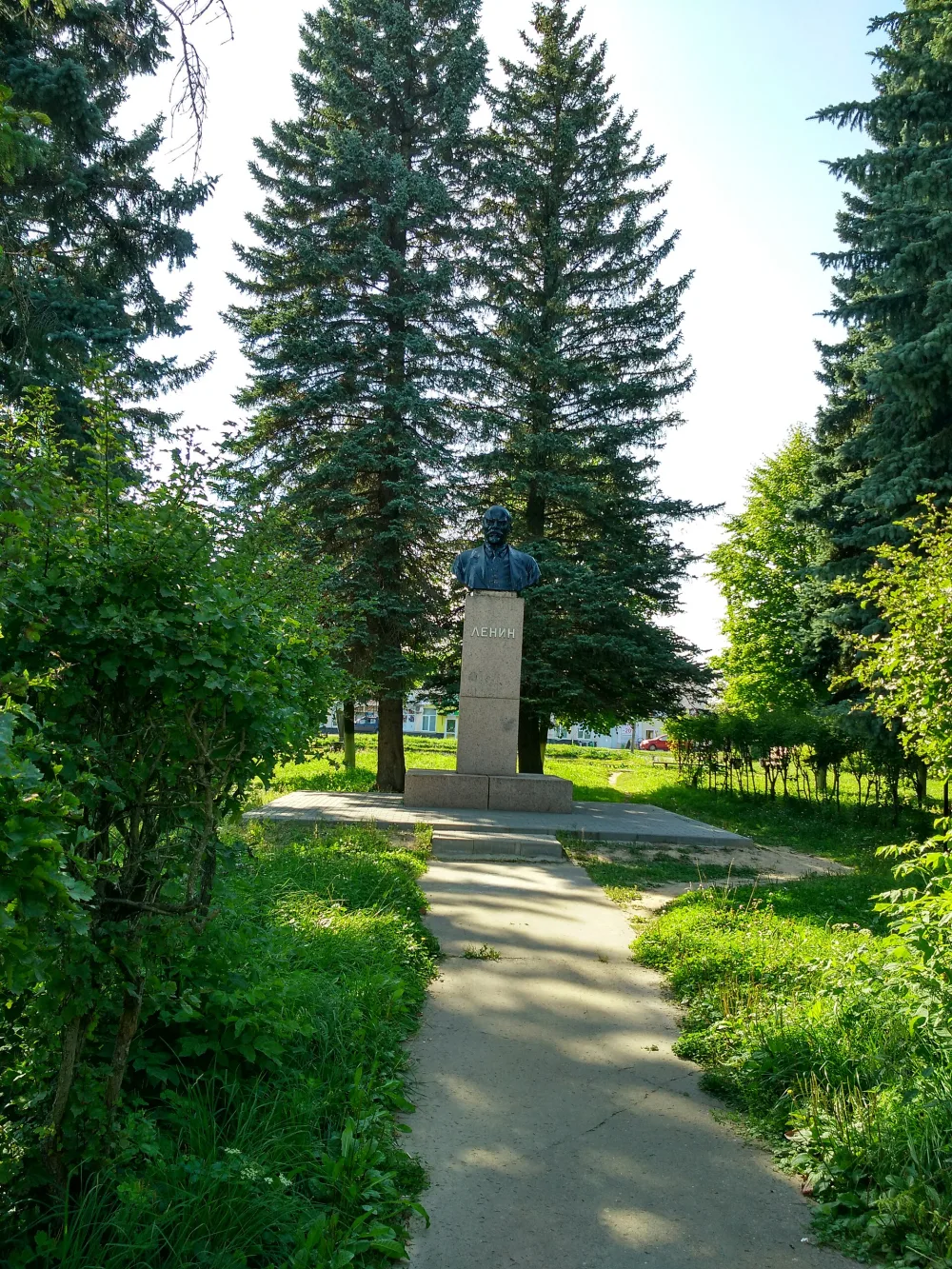 Бюст В.И. Ленина (Палех)