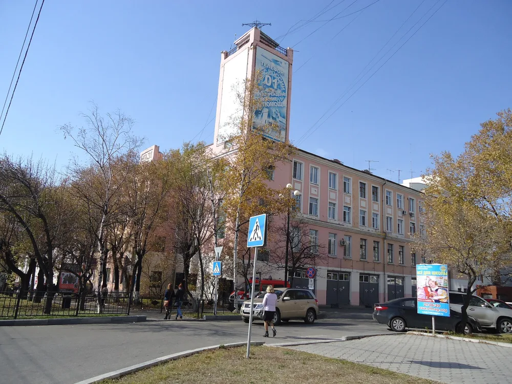 Здание пожарного депо 1-й городской пожарной команды (Хабаровск)