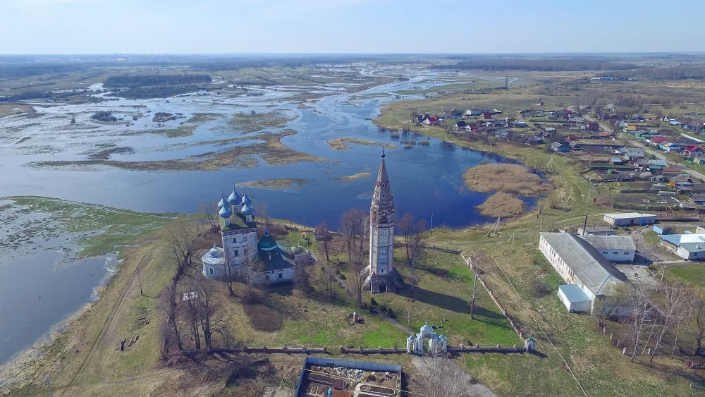 Церковь Успения Пресвятой Богородицы (с колокольней) (Большие Всегодичи)