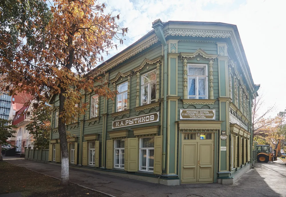 Дом купца Рытикова, где в 1890-1893 гг. жила семья Ульяновых. В доме — мемориальный музей В.И. Ленина