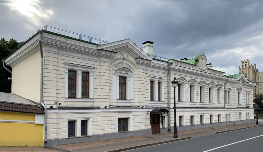 Главный дом городской усадьбы А.К. Коптева – Н.А. Мейендорф (Пресненский)