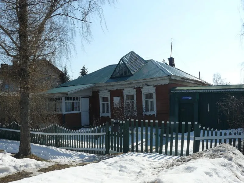 Дом, в котором в 1914-1949 гг. жил художник А.Е. Куликов (Малоярославец)