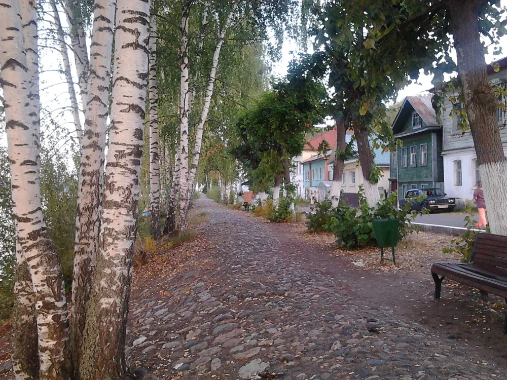 Булыжная мостовая (Плёс)