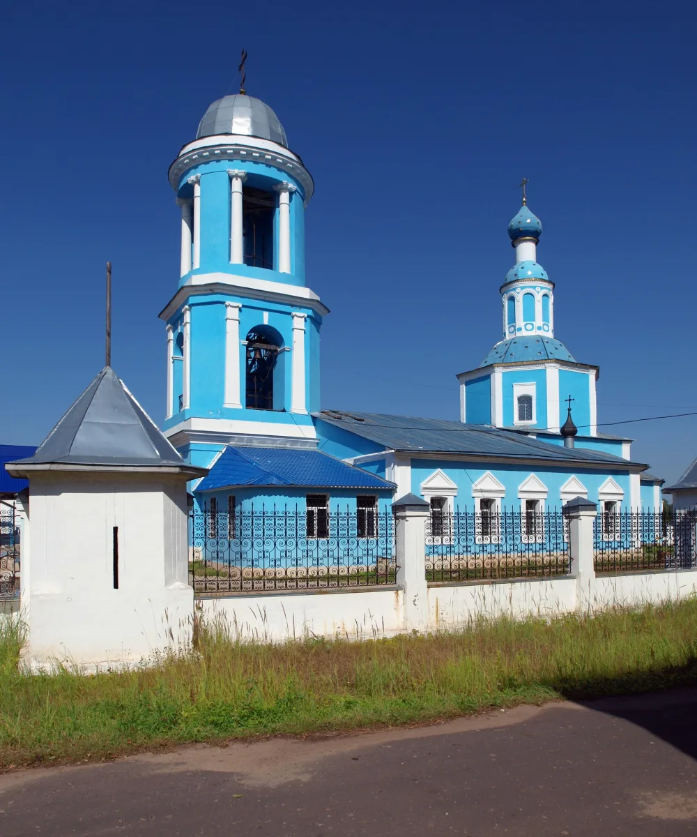 Церковная ограда с башнями и воротами (Ногинск)