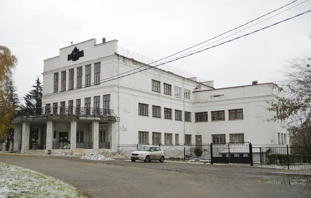 Здание республиканского трахомотозного диспансера — первого в Поволжье специализированного научного центра по борьбе с трахомой, созданного в начале 1930-х годов