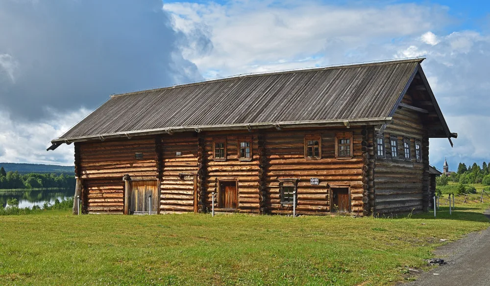 Дом Беляева из деревни Кубовская (остров Кижи)