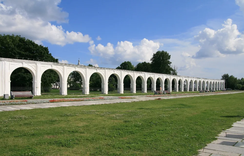 Аркада Гостиного двора (Ярославово дворище)