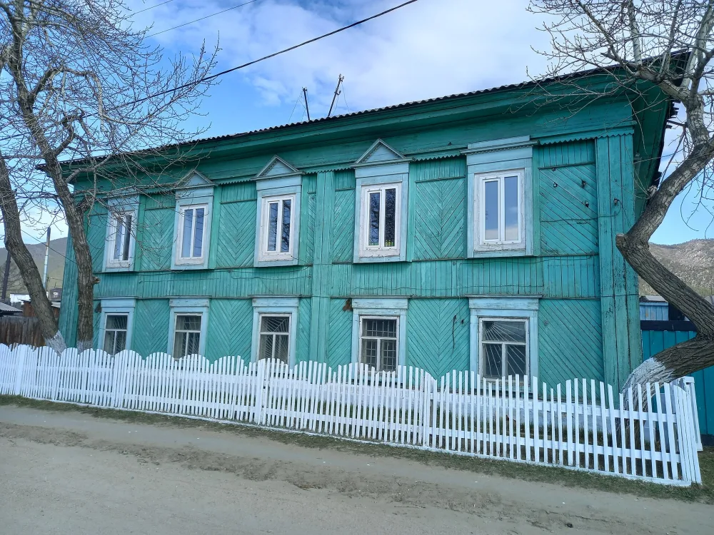 Дом, в котором жил в ссылке большевик К. Грабовский (Баргузин)