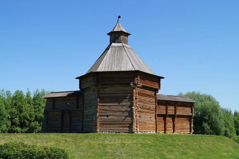 Моховая башня Сумского острога (Нагатинский Затон)