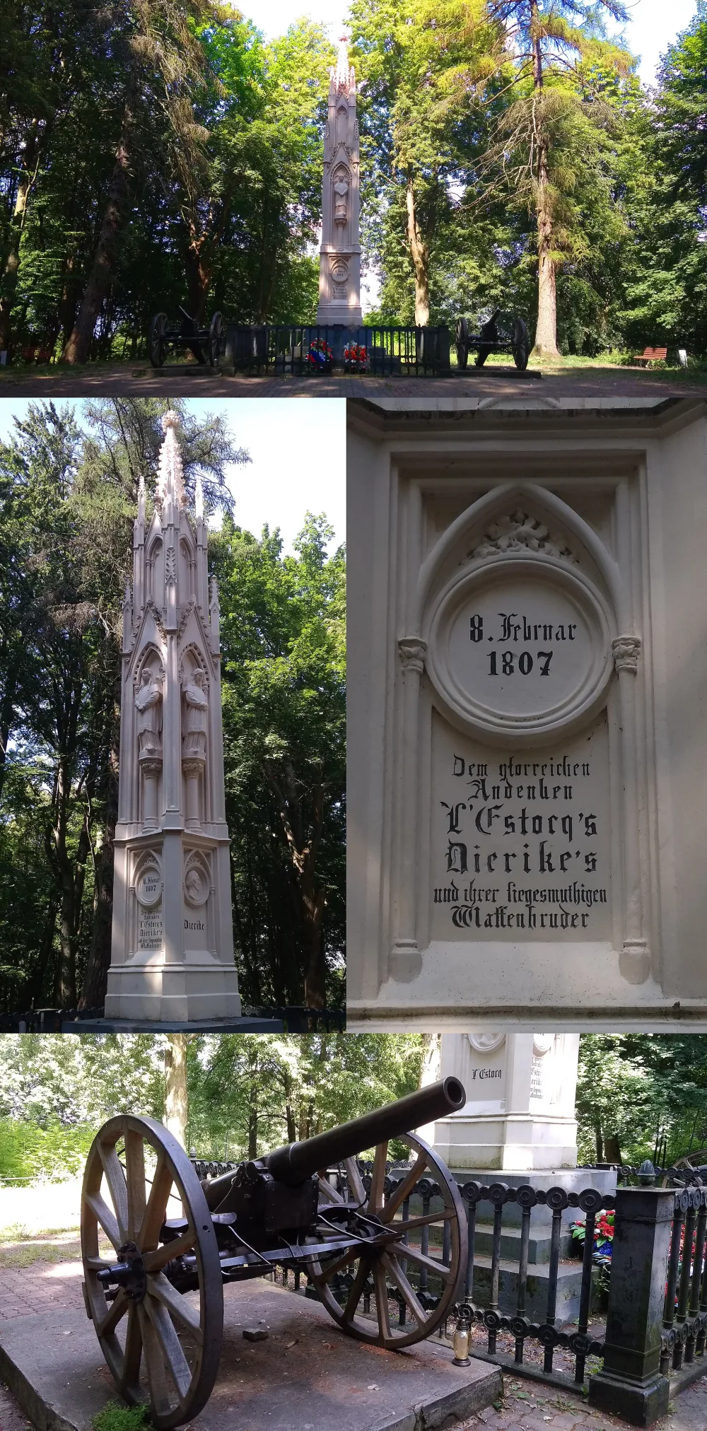Памятник в честь сражения при Прейсиш-Эйлау