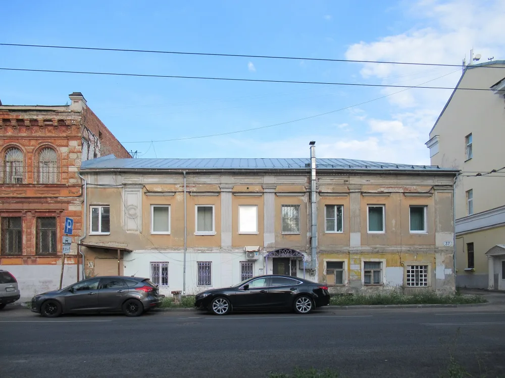 Дом статского советника Н.А. Жемчужникова с воротами и крытой террасой