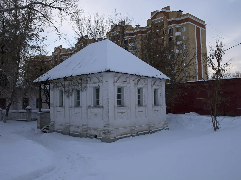 «Пугачевская палатка», с крыльца которой в 1775 г. Емельян Пугачев выступал перед жителями города и войсками (Саранск)