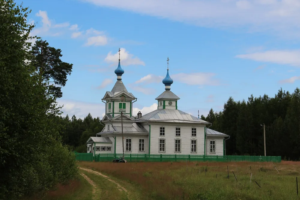 Церковь Георгиевская (деревянная) (Понизовье)