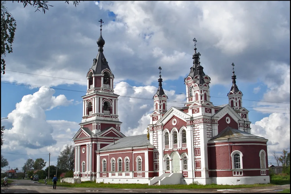 Церковь Покрова Пресвятой Богородицы (Богоявленская) (Большое Туманово)
