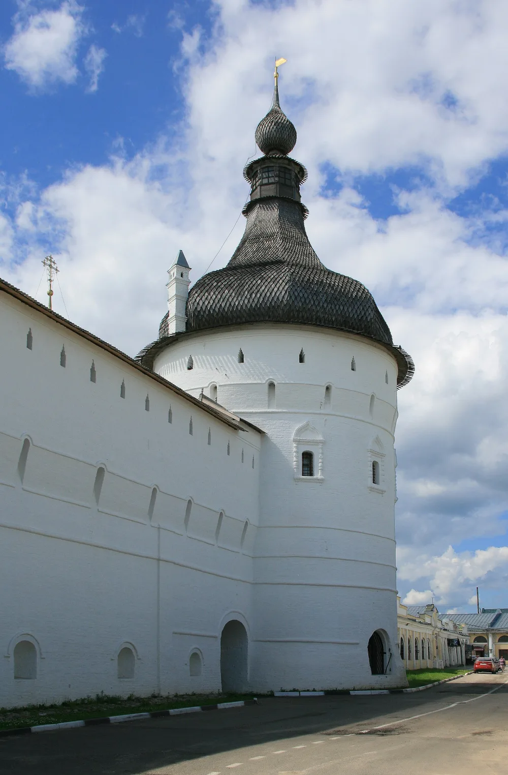 Северное прясло восточной крепостной стены (Ростов)