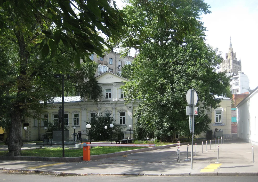 Дом, в котором в 1830-х гг. жил известный литературный критик В.Г. Белинский (Хамовники)