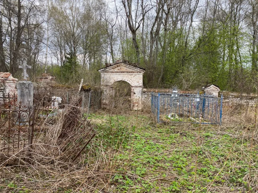 Ограда с воротами (урочище Закозырье (погост Козура))