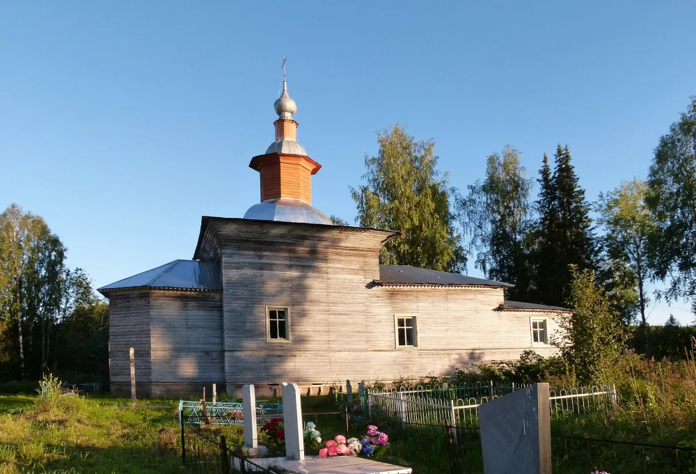 Церковь Никольская (деревянная) (Шоломя (Шеломя))