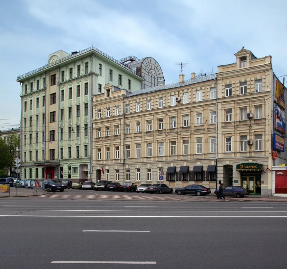 Здание, где состоялось первое заседание Московского Совета рабочих депутатов (Арбат)