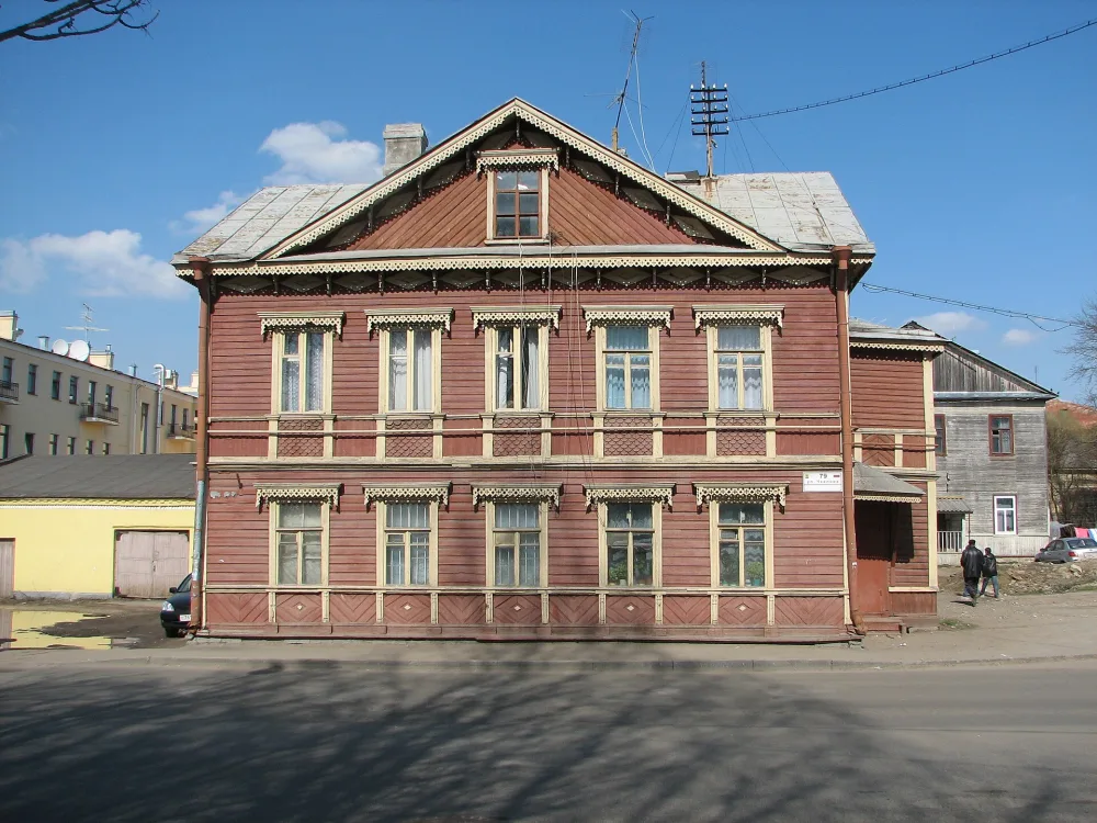 Жилой флигель дома М.И. Плотникова (Гатчина)