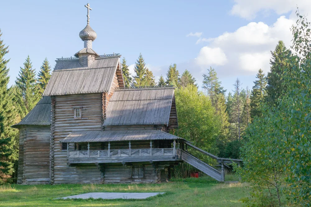 Церковь Вознесения из села Спас на Сози Калининского района (Василёво)