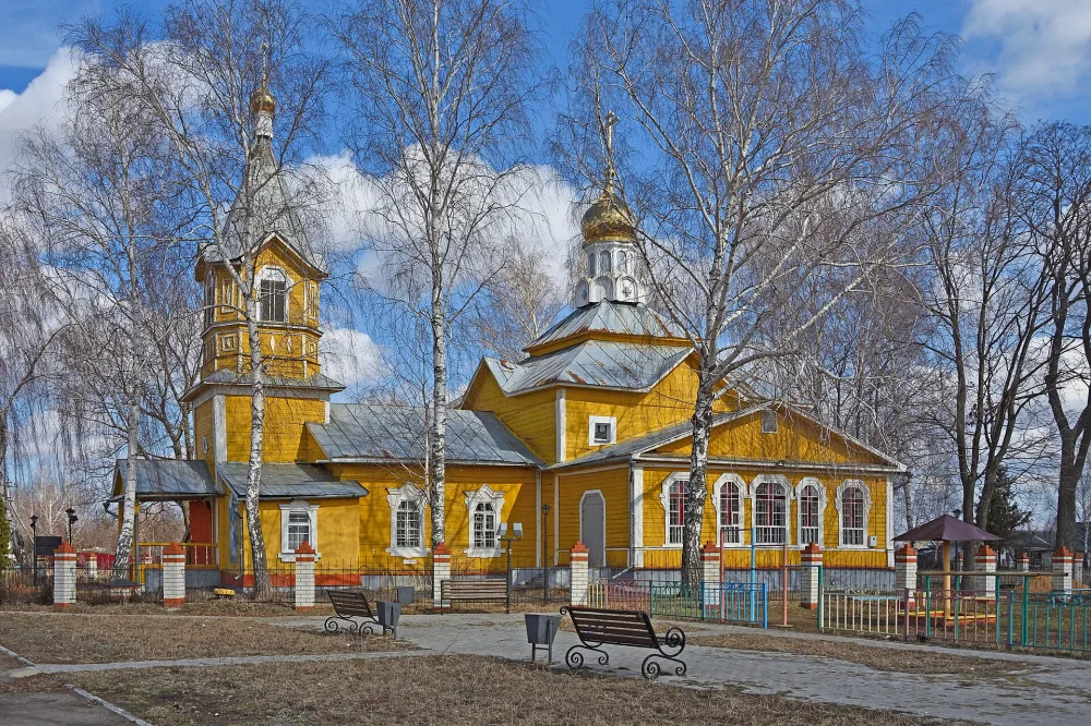 Церковь Иоанна Богослова с интерьером (Изосимово)