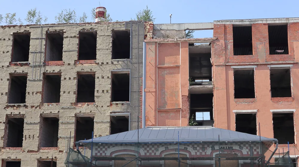 Водонапорная башня главного фабричного корпуса Товарищества суконной мануфактуры «Йокиш» (Головинский)