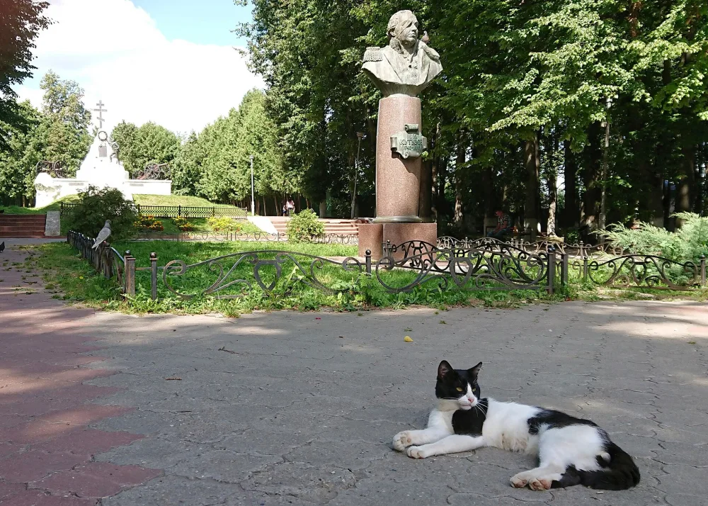 Место боя русских и французских войск (Малоярославец)