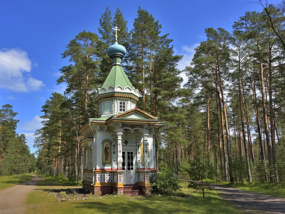 Часовня Успения Пресвятой Богородицы (о. Коневец)