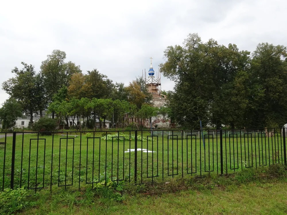 Казанская церковь (зимняя) с колокольней (Борок)