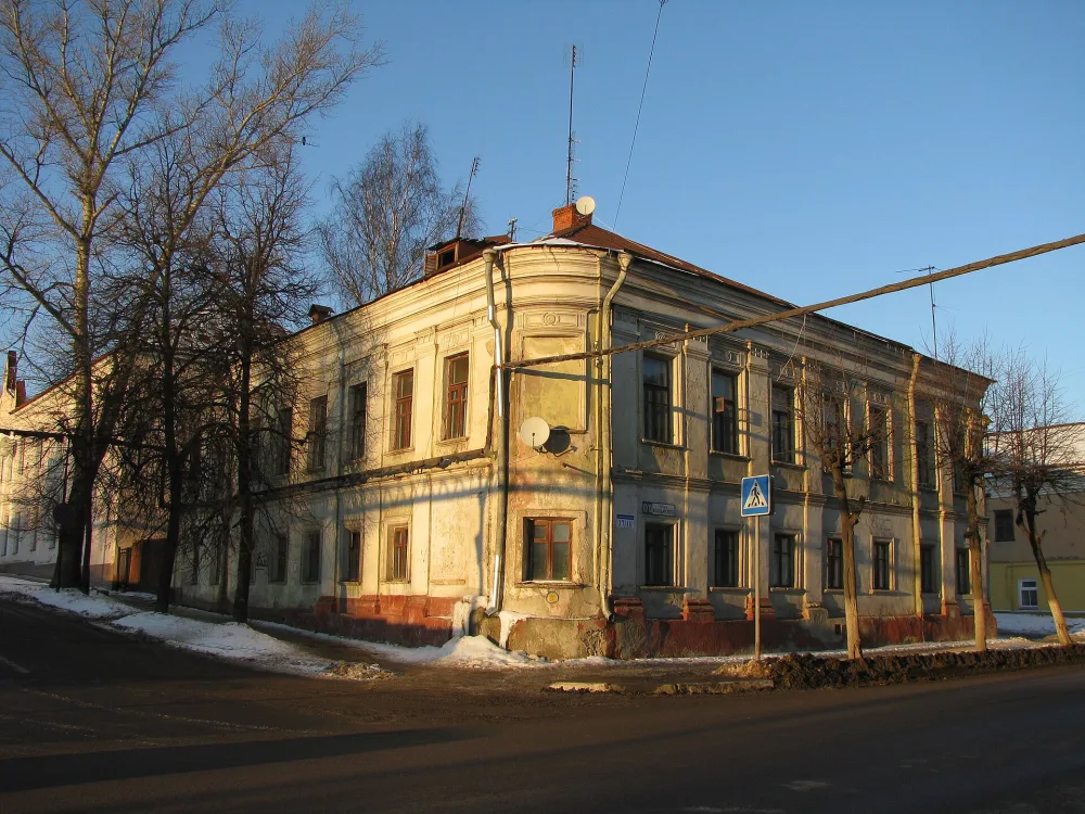 Заводоуправление бумаготкацкой фабрики Шляхова (Серпухов)