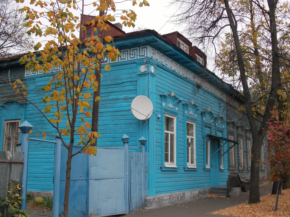 Дом А.Я. Данилевского — М.Н. Струзера, где в 1863–1871 гг. жил основоположник российской биохимии А.Я. Данилевский (Казань)