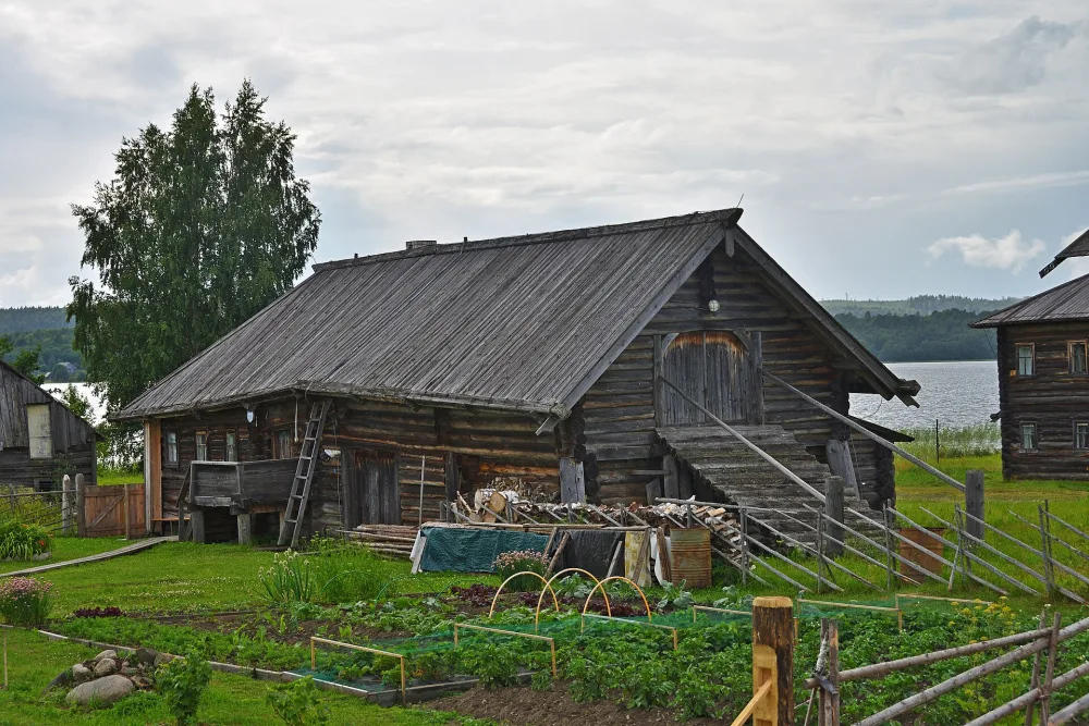Дом Кондратьева из деревни Верхняя Путка (остров Кижи)