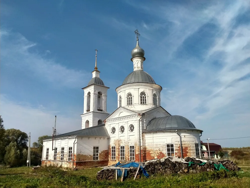Церковь Николая Чудотворца (Лучинское (бывшее Лучинское на Сотьме, Дубровицкий с/о))