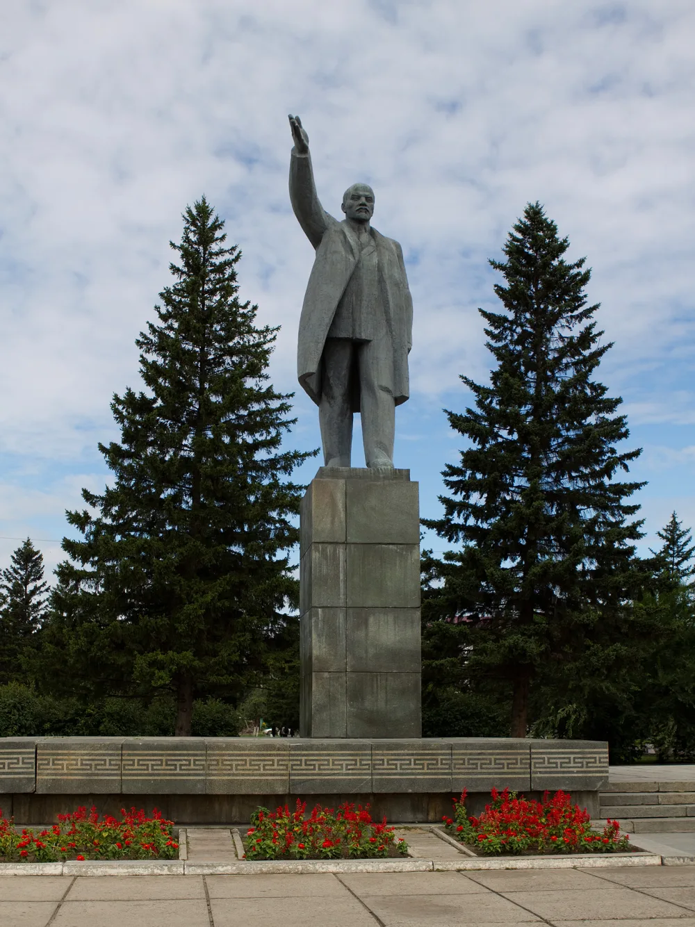 Statue of Lenin in Kyzyl