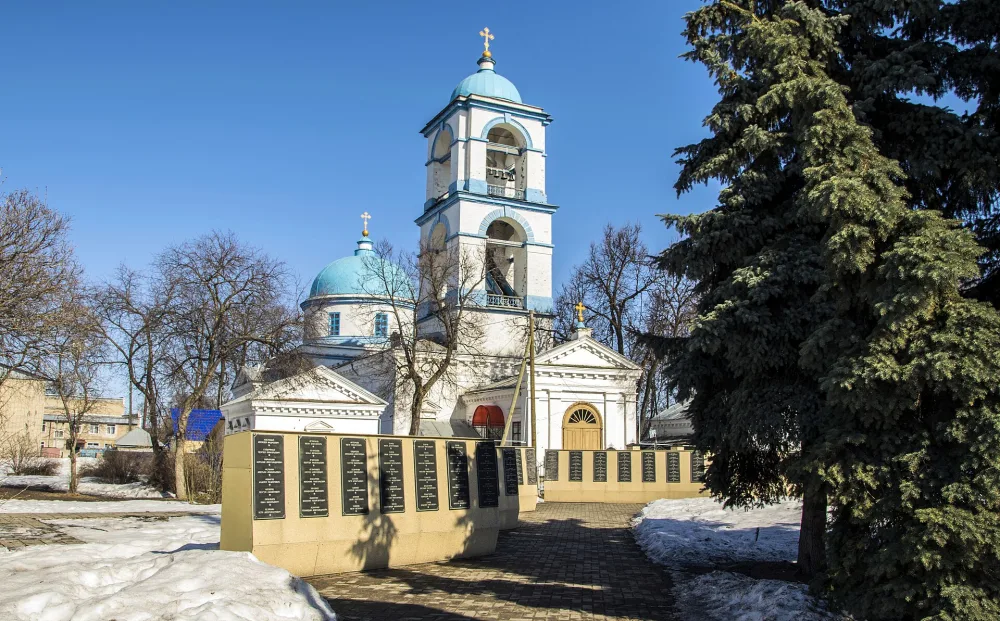 Церковь Успенская с интерьером
